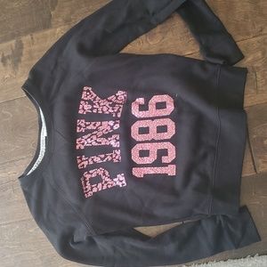 Black Pullover Victoria's Secret M VS PINK